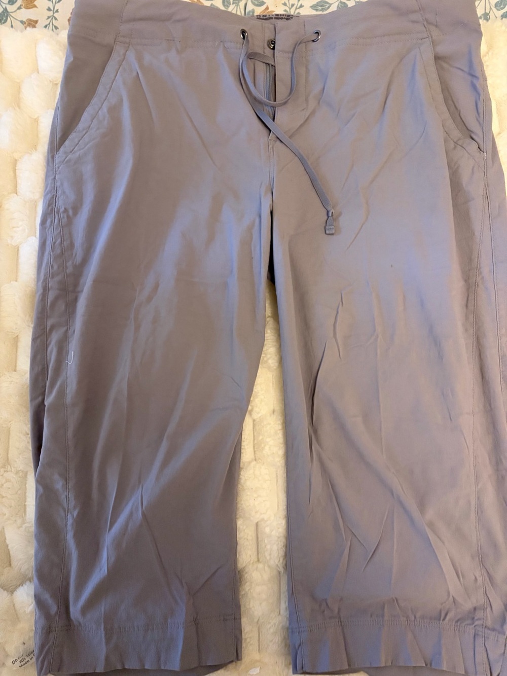 Columbia women Light Gray Drawstring Joggers